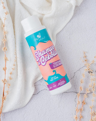 Shampoo Anticaída de Cebolla Orgánica - Estimula Crecimiento Capilar