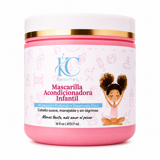 Mascarilla Acondicionadora Golden Hair Kids – Strawberry & Yogurt 🍓🍦